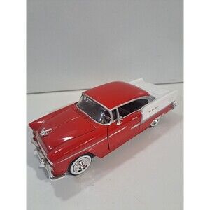 Motor Max 1:24 Die Cast 1955 Chevrolet Bel Air 2dr. Non Post